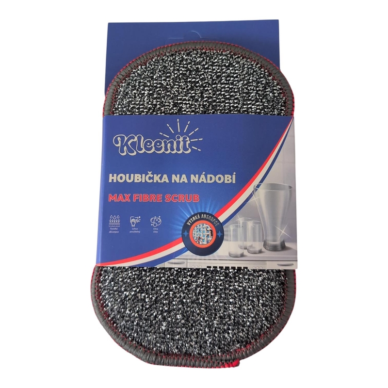 Houbička na nádobí Max Fibre Scrub (12ks/bal,300/krt)