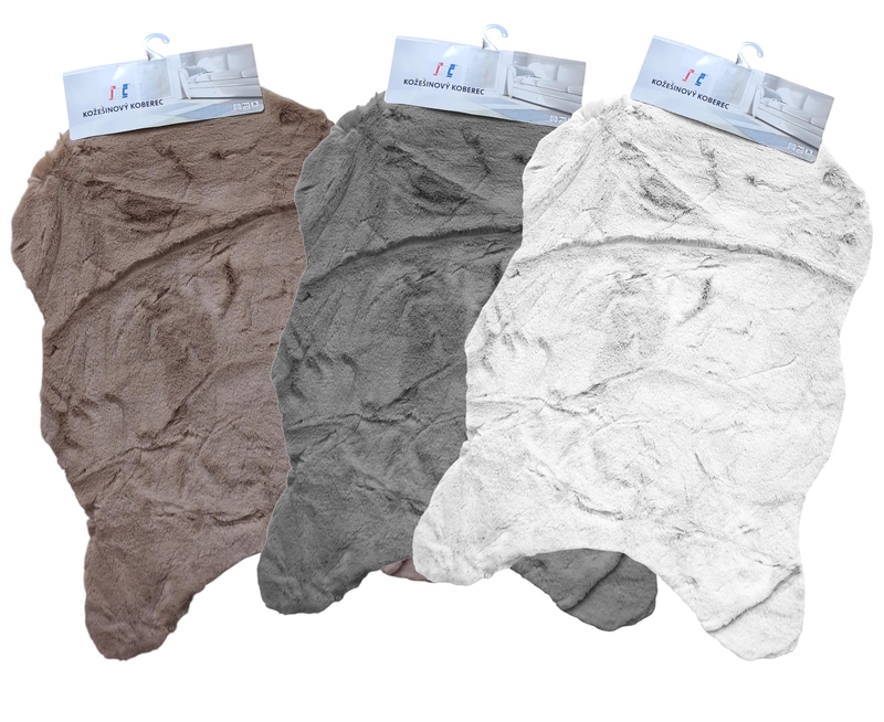 Kožešinový umělý koberec NORDIC 60x90cm (50ks/krt)