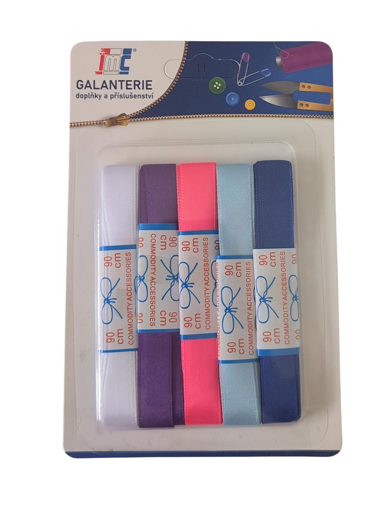 Stuhy polyesterové mix 5ks 1,2x90cm (24sad/bal,288/krt)