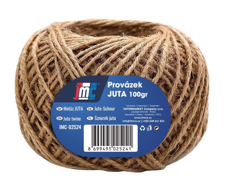 Provázek JUTA 100gr (12ks/bal,120/krt)