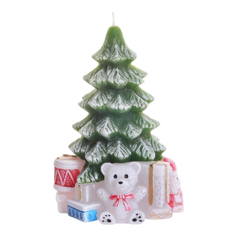 Bartek Svíčka Figurka Stromek s Dárky 9,5x15cm (12ks/krt)