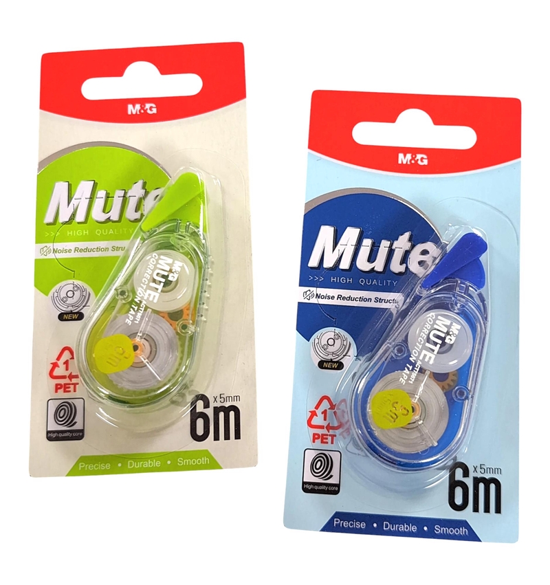 MG Korekční strojek 6M*5mm MUTE (12ks/bal,576/krt)