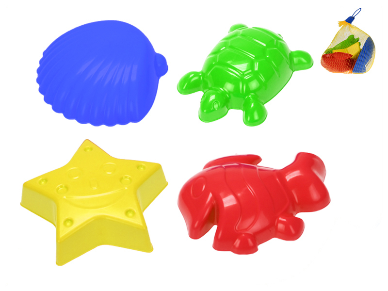Formičky 10-11cm 4ks 10m+ v síťce (100sada/krt)