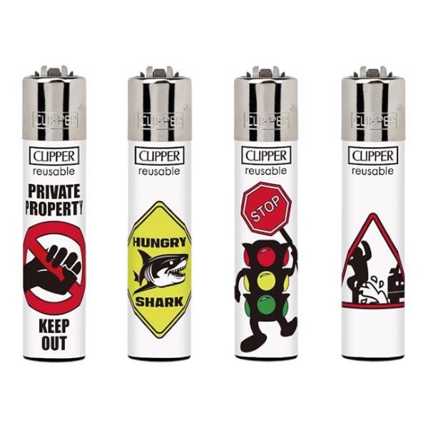 Zapalovač CLIPPER - Forbidden Symbols (24ks/bal, 576ks/krt)