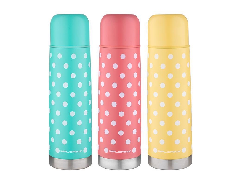 Florina termoska  nerezový dots 750ml (6ks/bal)