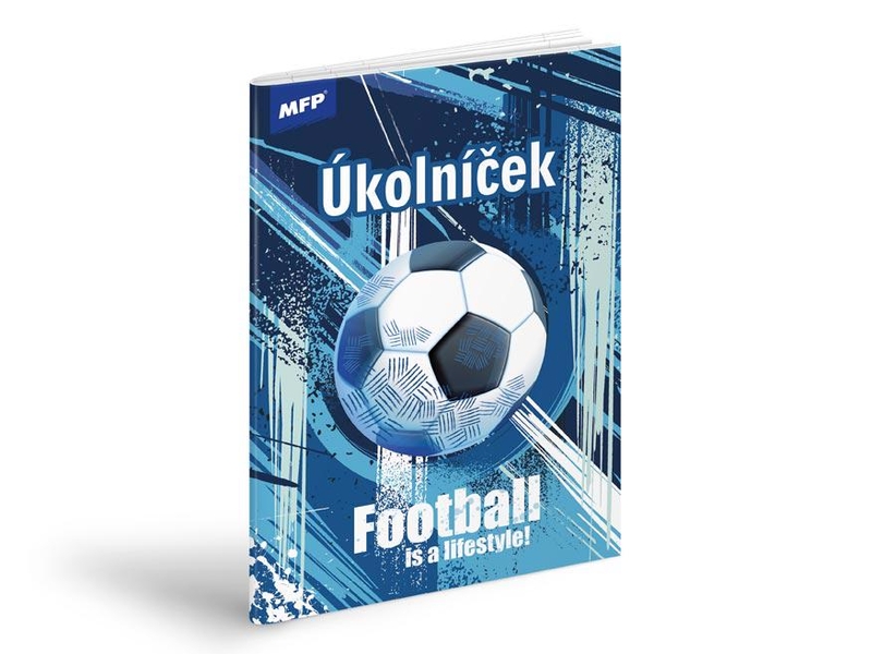 Úkolníček MFP A6 Fotball (10ks/bal)