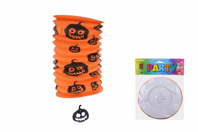 Lampion válec 15cm - Dýně (12ks/bal)