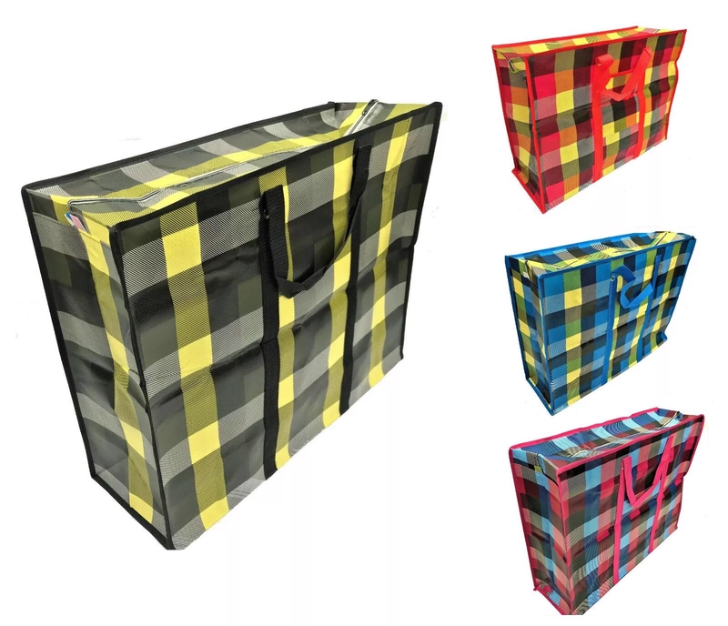 Nákupní taška PP tkaná s motivem 80x60x26cm (120ks/krt)