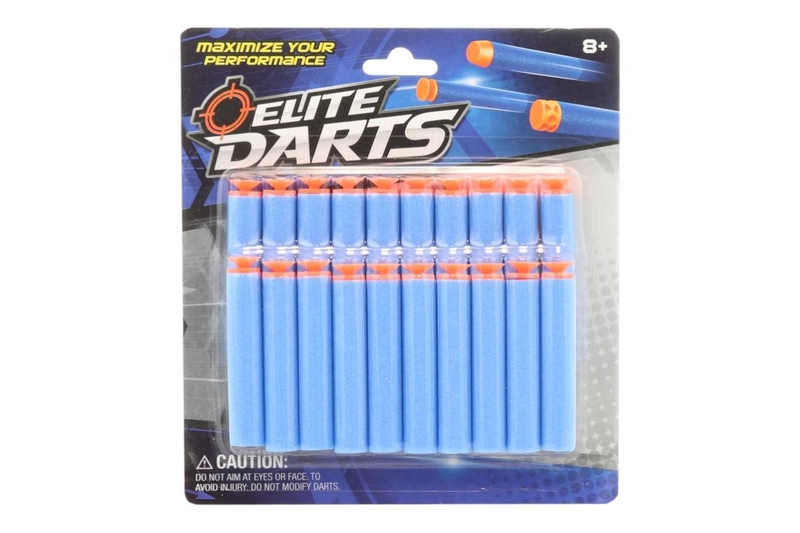 Sada pěnové náboje s přísavkou 20ks 