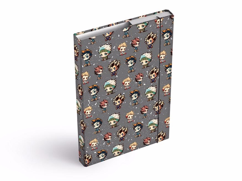 Desky na sešity MFP box A5 Anime Mascots (24ks/krt)