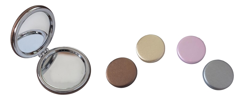 Kosmetické zrcátko - Soft Clip Ø7cm (12ks/bal,288/krt)