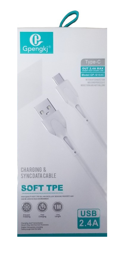 USB kabel na Type-C 1m (12ks/bal,360/krt)