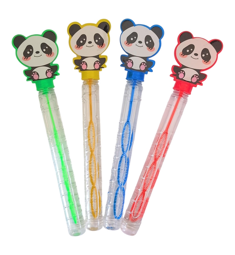 Bublifuk 24cm barevný - Panda (24ks/bal)