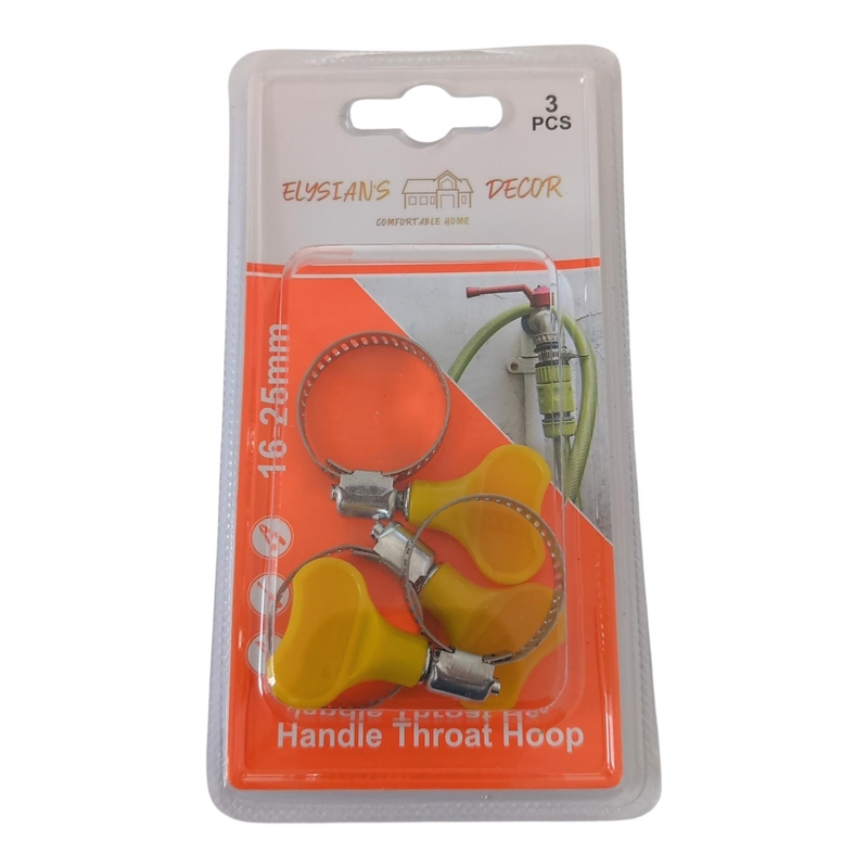 Sada pozinková hadicová spona s klíčkou 3ks, 16-25mm (12sad/bal)