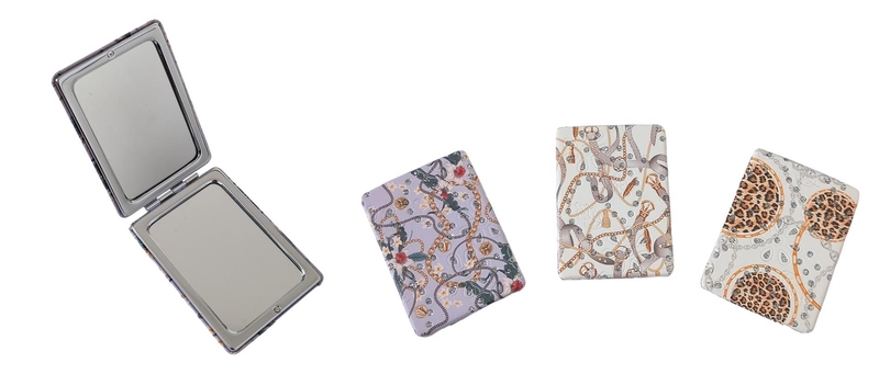 Kosmetické zrcátko Chic Vogue 8,5x6,2cm (12ks/bal,288/krt)