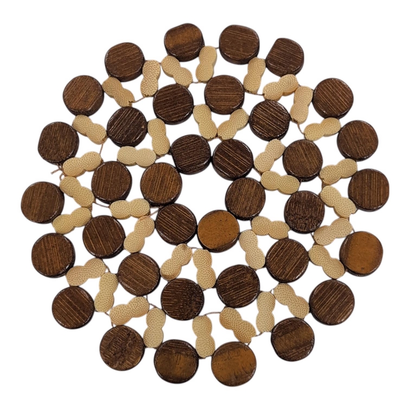 Bambusová podložka podhrnec Φ15cm (12ks/bal,480/krt)