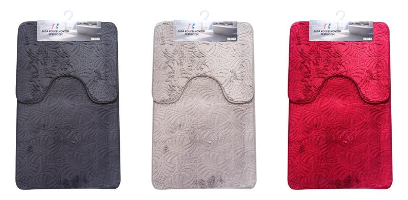 Koupelnová předložka Nara 2ks (50sad/krt)