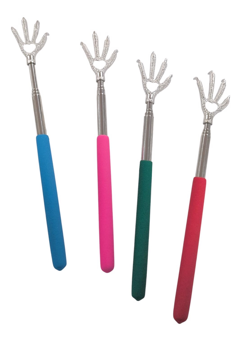 Teleskopické drbátko Pařát mix barev 58cm (24ks/bal, 288ks/krt)