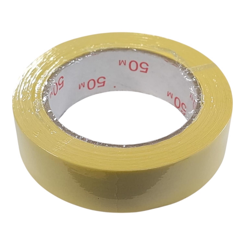 Wimex Lepicí páska krepová žlutá 30mm x 50m 