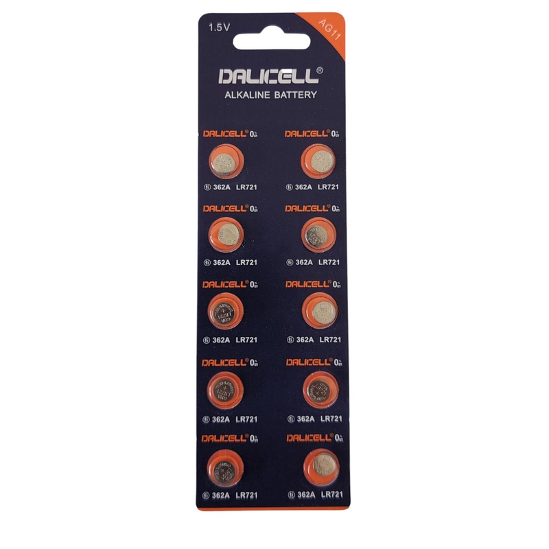 Knoflíkové baterie AG11 alkalické 10ks (20set/bal, 1000/krt)
