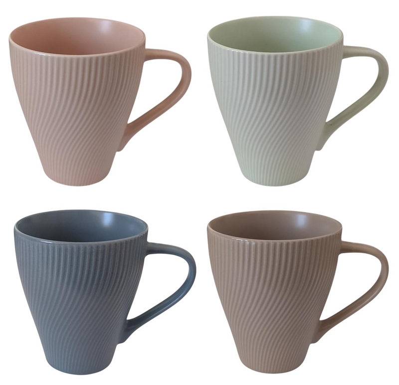 Porcelánový hrnek 360ml - Purita jednobarevný (12ks/bal, 48ks/krt)
