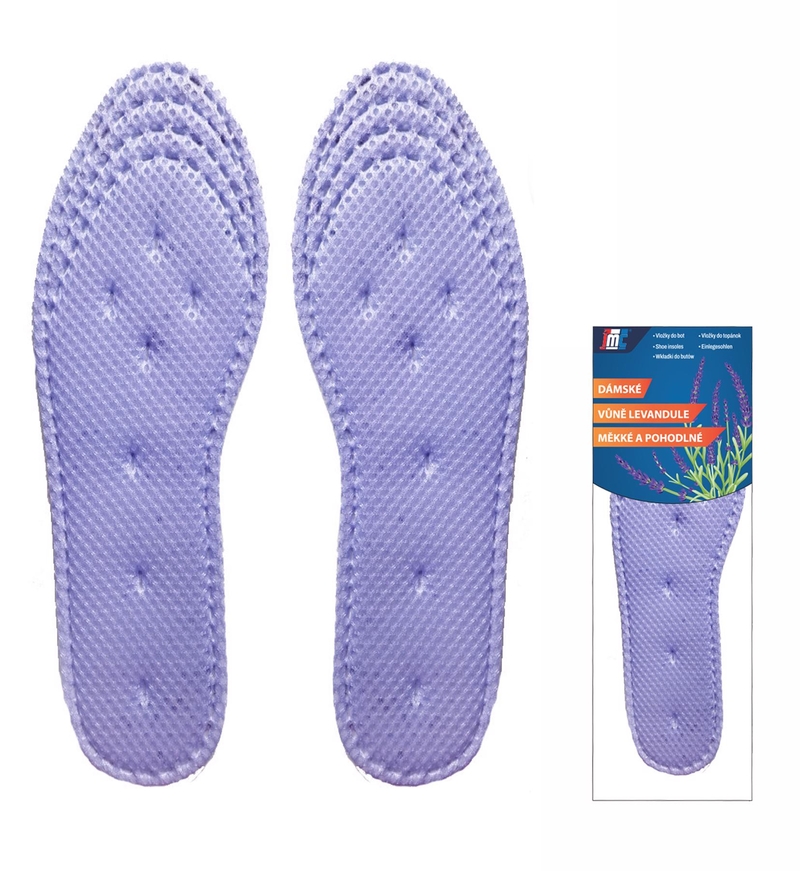 Vložky do bot - s vůní levandule
(12/bal,240/krt)