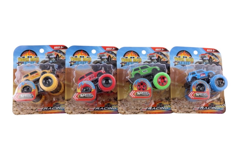 Auto jeep 4 druhy setrvačník