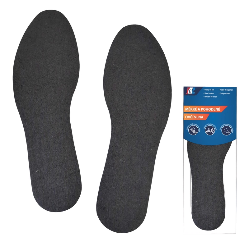 Vložky do bot - 50 Thermo ovčí vlna ALU (12/bal,240/krt)