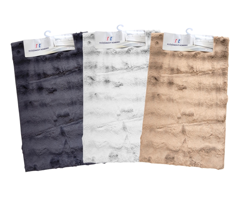 Kožešinový umělý koberec MINK 50x80cm (50ks/krt)