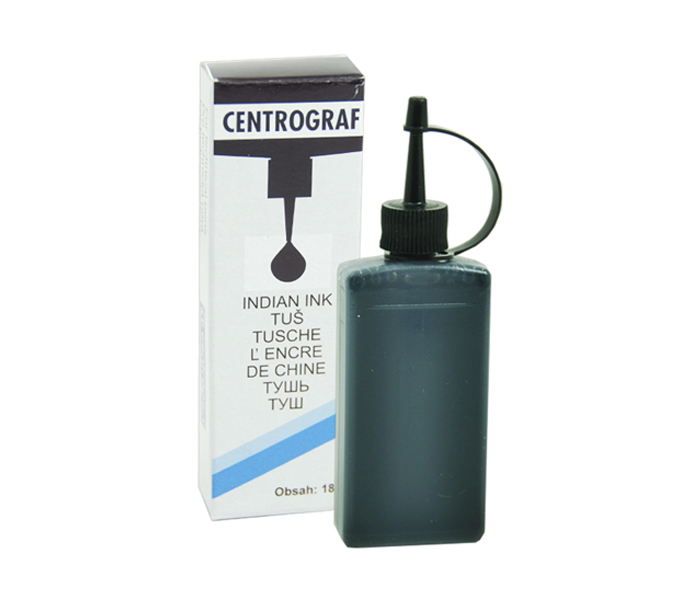 CENTROPEN Tuš černá 18g - kanystřík (10bal/100krt)