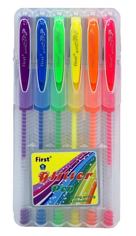 Sada Gelové pero fluo 6ks