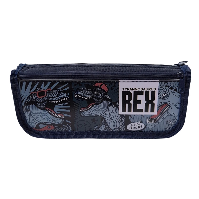 Penál dvoukapsový Rex 22x9cm(48ks/bal, 288ks/krt)