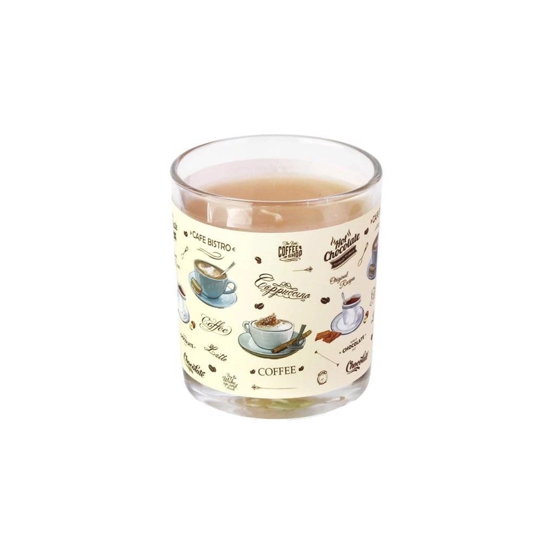 Provence Svíčka Sklo Cafe Bistro 7X8cm 135g (12ks/bal)