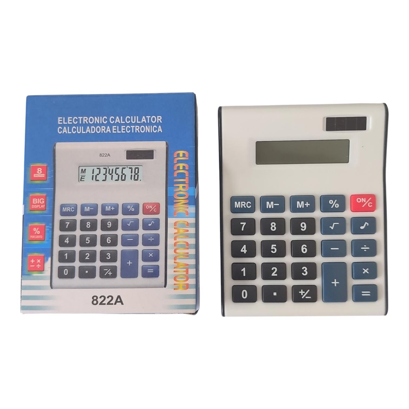 Elektronická kalkulačka 822A (200ks/krt)