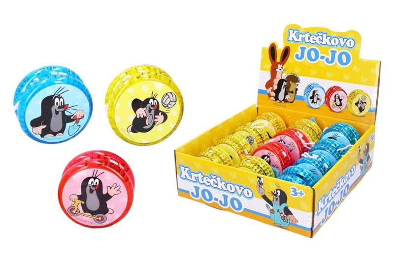 Jojo Krtek svítící 5,5cm (12ks/bal)