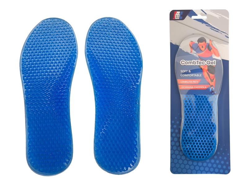 Vložky do bot - sportovní CombTec Gel 40-44 (12/bal,240/krt)