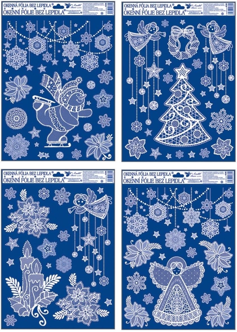 Okenní fólie Krajková 38x30cm