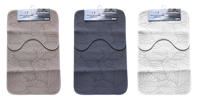 Koupelnová předložka Lotus 2ks (60sad/krt)