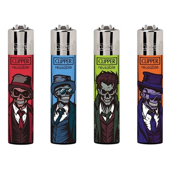 Zapalovač CLIPPER - Zombie Gangster (24ks/bal, 576ks/krt)