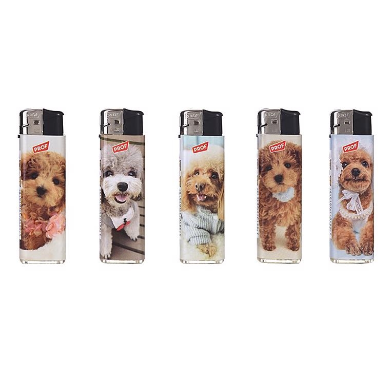 Prof Zapalovač Piezo Fixflame Poodles (50ks/bal, 1000ks/krt)