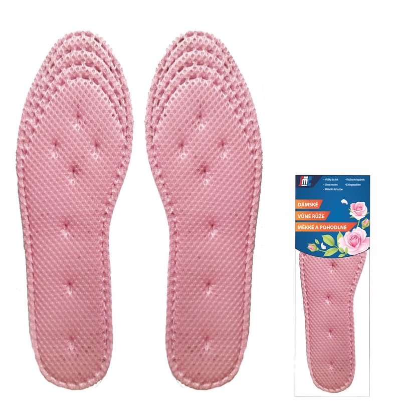 Vložky do bot - s vůní růže
(12/bal,240/krt)