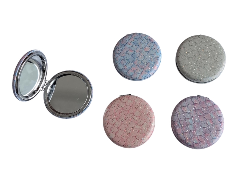 Kosmetické zrcátko - Mesh Ø7cm (12ks/bal,360/krt)