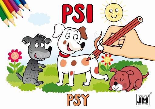 Omalovánky A5/ Psi 
