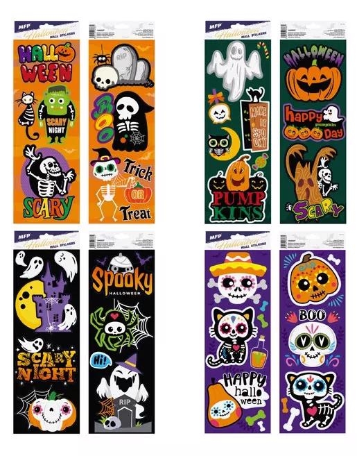 Nástěnné samolepky na zed Halloween 42x15,5cm