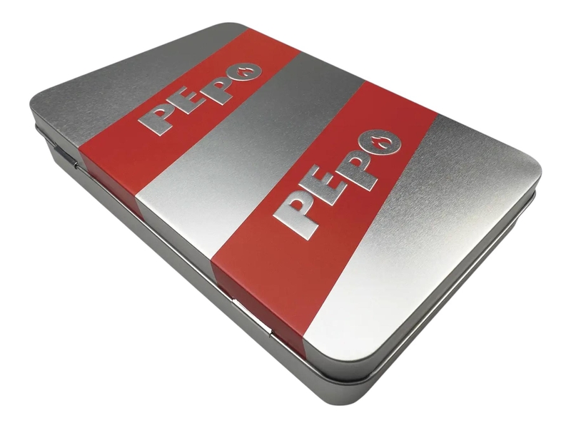 Pepo plechová krabička s pevným podpalovačem