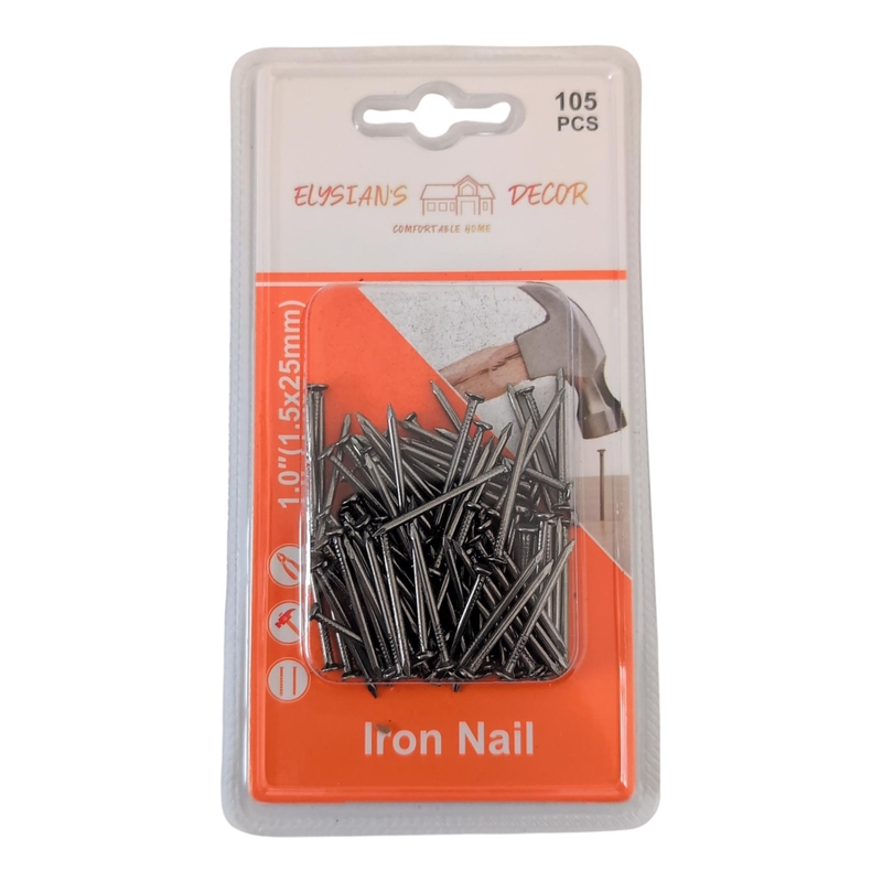 Sada stavebních hřebíků 1,5x25mm 105ks (12sad/bal)