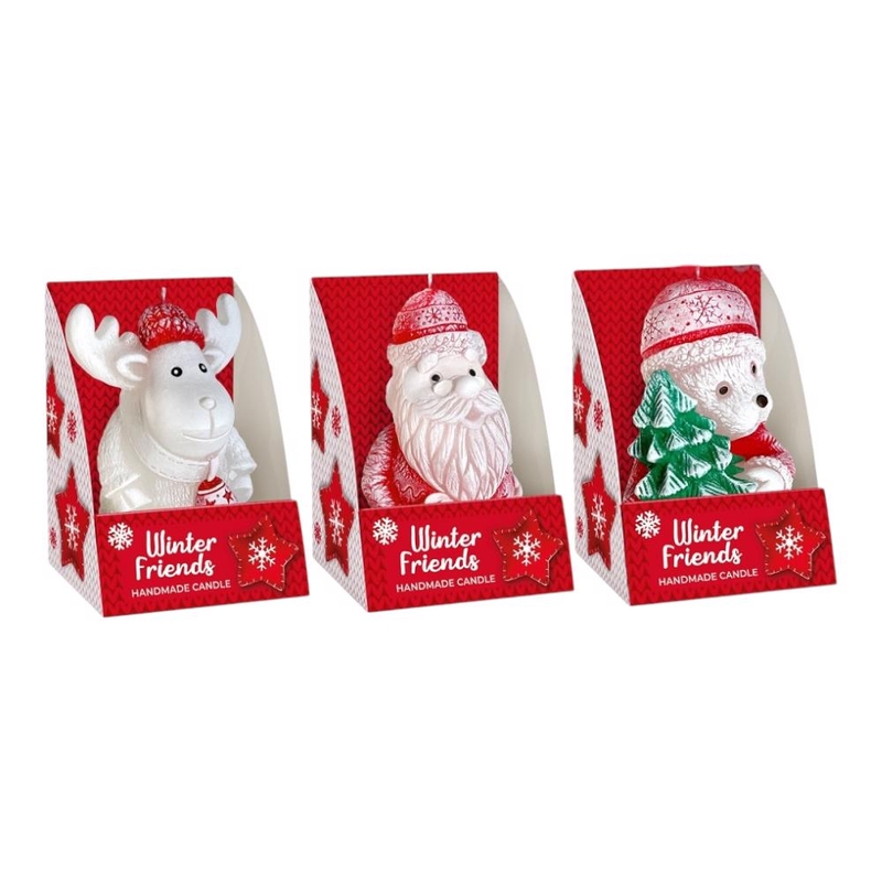 Bartek Svíčky Figurky Winter Friends 110 185g (12ks/bal)