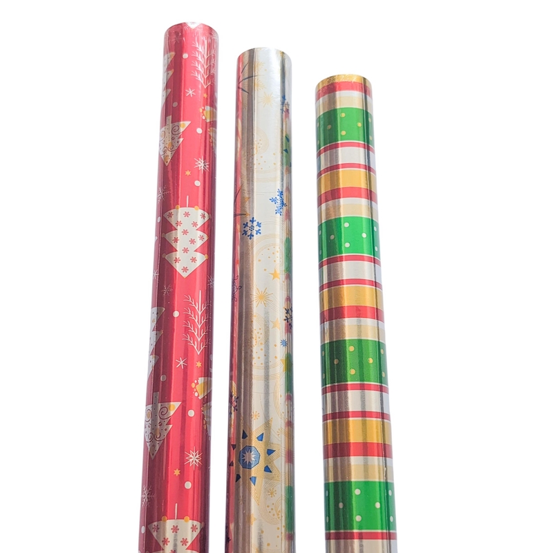 Balicí papír Metalický 200x70cm (50ks/bal)