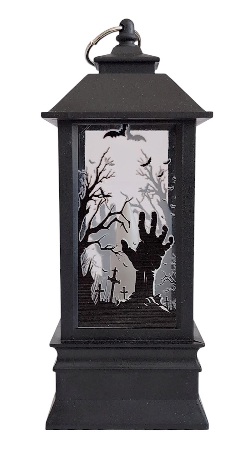 LED Lucerna - Spooky Halloween 8 x 19,5cm (96ks/krt)