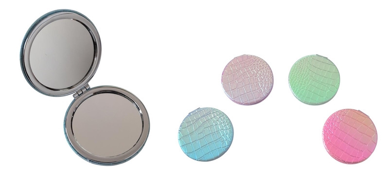 Kosmetické zrcátko - Holo Wave Ø7cm (12ks/bal,360/krt)